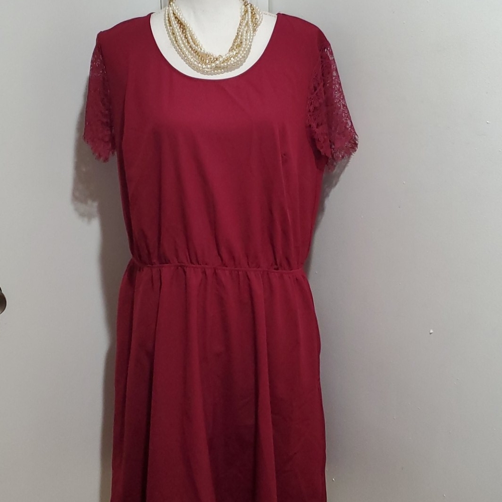 MERONA red dress